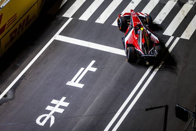 2026 FORMULA E TOKYO ePRIX 21 DE VRIES Nyck (nld), Mahindra Racing, Mahindra M12Electro, action during the Tokyo ePrix, 14th and 15th round of the 2025-26 ABB FIA Formula E World Championship, WM, Weltmeisterschaft on the Tokyo Street Circuit from July 24 to 26, 2026 in Tokyo, Japan - TokyoJapan  Copyright: xBastienxRouxx