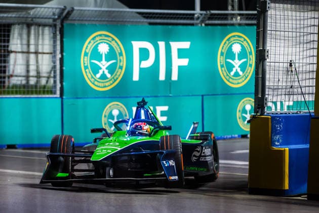 2026 FORMULA E TOKYO ePRIX 16 BUEMI SÃ bastien (swi), Envision Racing, Jaguar I-Type 7, action during the Tokyo ePrix, 14th and 15th round of the 2025-26 ABB FIA Formula E World Championship, WM, Weltmeisterschaft on the Tokyo Street Circuit from July 24 to 26, 2026 in Tokyo, Japan - TokyoJapan  Copyright: xBastienxRouxx