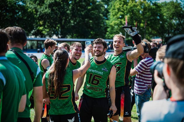 Die Finals 2026 - Flag Football, 24.07.2026 Die Munich Spatzen sind deutscher Meister; Die Finals 2026 - Flag Football, Finale am 24.07.2026 im Erika-Fisch-Stadion, Hannover *** The 2026 Flag Football Finals, July 24, 2026: The Munich Spatzen are German champions. The 2026 Flag Football Finals, Final on July 24, 2026, at Erika Fisch Stadium, Hanover Copyright: xBEAUTIFULxSPORTS Tonhäuserx