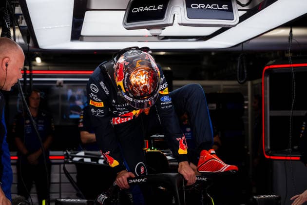 July 24, 2026, Mogyorod, Pest, Hungary: the fourth time world champion Max Verstappen (RedBull Oracle F1 Team) end Free practice 1 in second position at F1 Louis Vuitton Hungary Grand prix at Hungaroring(Mogyorod,Pest,Hungary) on Friday July,24,2026 F1 Hungary Gp 2026  - ZUMAp257 20260724_zip_p257_004 Copyright: xCristopherxPonsox