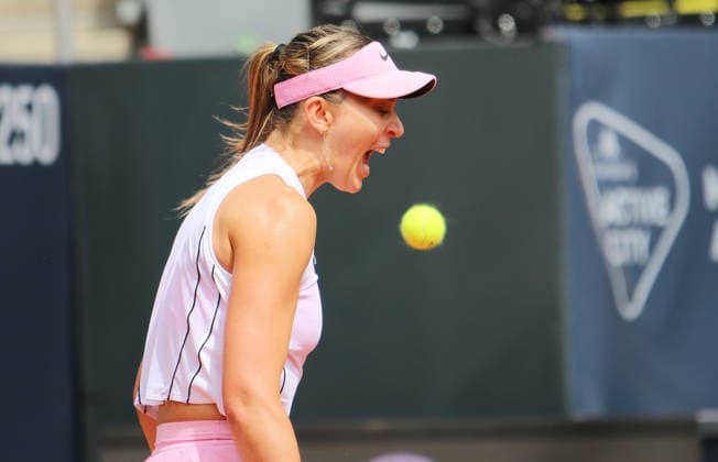 MSC Hamburg Ladies Open WTA, Tennis Damen 250) am Rothenbaum: Paula Badosa (Spanien) im Viertelfinale. *** MSC Hamburg Ladies Open WTA 250 at Rothenbaum: Paula Badosa of Spain Advances to the Quarterfinals
