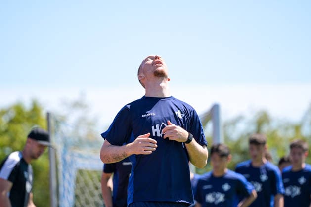 24.07.2026, Bad Wörishofen, Deutschland. 2. Bundesliga: Der SV Darmstadt 98 absolviert das Abschlusstraining im Sommertrainingslager vor dem Testspiel. Kai Klefisch (SV Darmstadt 98) *** July 24, 2026, Bad Wörishofen, Germany, 2. Bundesliga: SV Darmstadt 98 completes its final training session at summer training camp ahead of the friendly match. Kai Klefisch, SV Darmstadt 98