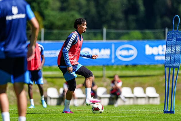 Bilal Nadir (Hamburger SV, 04) AUT, Training Hamburger SV, Fussball, 1. Bundesliga, Saison 2026 2027, 24.07.2026 AUT, Training Hamburger SV, Fussball, 1. Bundesliga, Saison 2026 2027, 24.07.2026 Oberlängenfeld *** Bilal Nadir, Hamburger SV, August 4, 2026, Hamburger SV training, soccer, Bundesliga 1, 2026–2027 season, July 24, 2026, Hamburger SV training, soccer, Bundesliga 1, 2026–2027 season, July 24, 2026, Oberlängenfeld Copyright: xEibner-Pressefoto MarcelxvonxFehrnx EP_MFN