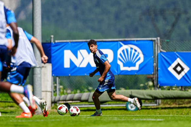 Martin Adeline (Hamburger SV, 05) AUT, Training Hamburger SV, Fussball, 1. Bundesliga, Saison 2026 2027, 24.07.2026 AUT, Training Hamburger SV, Fussball, 1. Bundesliga, Saison 2026 2027, 24.07.2026 Oberlängenfeld *** Martin Adeline Hamburger SV, August 5, 2026, Hamburger SV Training, Soccer, Bundesliga 1, 2026–2027 Season, July 24, 2026, Hamburger SV Training, Soccer, Bundesliga 1, 2026–2027 Season, July 24, 2026, Oberlängenfeld Copyright: xEibner-Pressefoto MarcelxvonxFehrnx EP_MFN