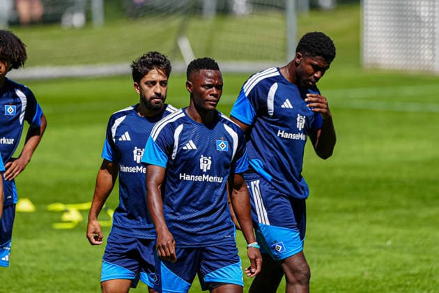 Patson Daka (Hamburger SV, 27) AUT, Training Hamburger SV, Fussball, 1. Bundesliga, Saison 2026 2027, 24.07.2026 AUT, Training Hamburger SV, Fussball, 1. Bundesliga, Saison 2026 2027, 24.07.2026 Oberlängenfeld *** Patson Daka, Hamburger SV, July 27, 2026, Training, Hamburger SV, Soccer, Bundesliga 1, 2026–2027 Season, July 24, 2026, Training, Hamburger SV, Soccer, Bundesliga 1, 2026–2027 Season, July 24, 2026, Oberlängenfeld Copyright: xEibner-Pressefoto MarcelxvonxFehrnx EP_MFN