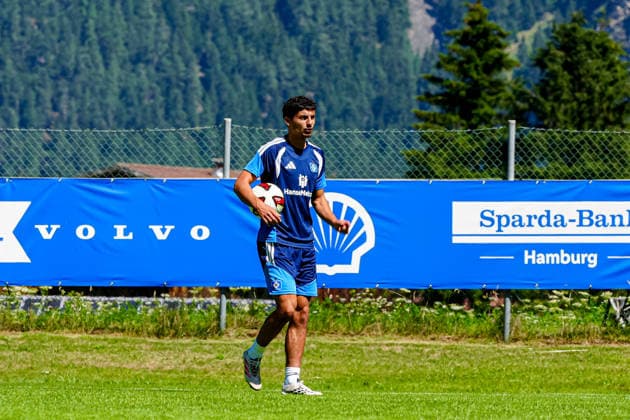 Bilal Nadir (Hamburger SV, 04) AUT, Training Hamburger SV, Fussball, 1. Bundesliga, Saison 2026 2027, 24.07.2026 AUT, Training Hamburger SV, Fussball, 1. Bundesliga, Saison 2026 2027, 24.07.2026 Oberlängenfeld *** Bilal Nadir, Hamburger SV, August 4, 2026, Hamburger SV training, soccer, Bundesliga 1, 2026–2027 season, July 24, 2026, Hamburger SV training, soccer, Bundesliga 1, 2026–2027 season, July 24, 2026, Oberlängenfeld Copyright: xEibner-Pressefoto MarcelxvonxFehrnx EP_MFN
