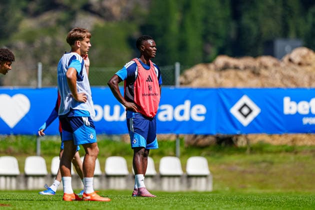 Patson Daka (Hamburger SV, 27) AUT, Training Hamburger SV, Fussball, 1. Bundesliga, Saison 2026 2027, 24.07.2026 AUT, Training Hamburger SV, Fussball, 1. Bundesliga, Saison 2026 2027, 24.07.2026 Oberlängenfeld *** Patson Daka, Hamburger SV, July 27, 2026, Training, Hamburger SV, Soccer, Bundesliga 1, 2026–2027 Season, July 24, 2026, Training, Hamburger SV, Soccer, Bundesliga 1, 2026–2027 Season, July 24, 2026, Oberlängenfeld Copyright: xEibner-Pressefoto MarcelxvonxFehrnx EP_MFN