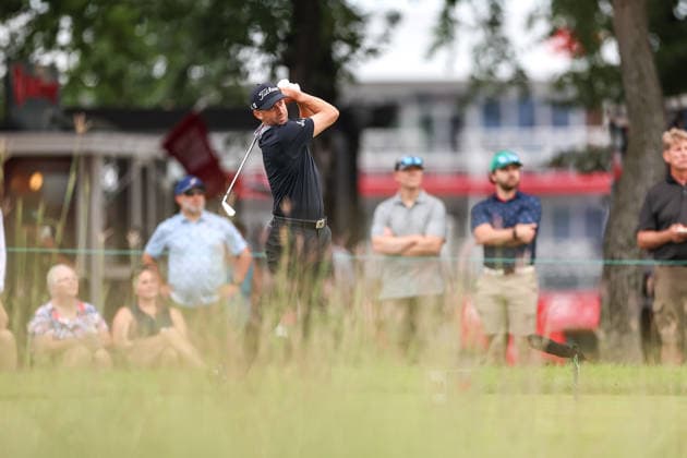Golf 2026: PGA, Golf Herren 3M Open: Round 2 Ben Silverman of Canada hits his tee shot on the 13th tee during the second round of the 2026 3M Open at TPC Twin Cities on July 24, 2026 in Blaine, Minnesota. Steven Garcia CSM (Credit Image: Â Steven Garcia Cal Media) Blaine Minnesota USA EDITORIAL USE ONLY Copyright: xx ZUMA-20260724_zma_c04_019.jpg StevenxGarciax csmphotothree505769