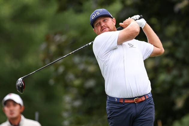 Golf 2026: PGA, Golf Herren 3M Open: Round 2 Zac Blair of the United States of the United States hits his tee shot on the 16th tee during the second round of the 2026 3M Open at TPC Twin Cities on July 24, 2026 in Blaine, Minnesota. Steven Garcia CSM (Credit Image: Â Steven Garcia Cal Media) Blaine Minnesota USA EDITORIAL USE ONLY Copyright: xx ZUMA-20260724_zma_c04_039.jpg StevenxGarciax csmphotothree505749