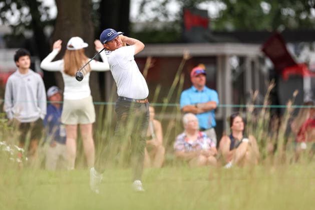 Golf 2026: PGA, Golf Herren 3M Open: Round 2 Zac Blair of the United States hits his tee shot on the 13th tee during the second round of the 2026 3M Open at TPC Twin Cities on July 24, 2026 in Blaine, Minnesota. Steven Garcia CSM (Credit Image: Â Steven Garcia Cal Media) Blaine Minnesota USA EDITORIAL USE ONLY Copyright: xx ZUMA-20260724_zma_c04_035.jpg StevenxGarciax csmphotothree505753