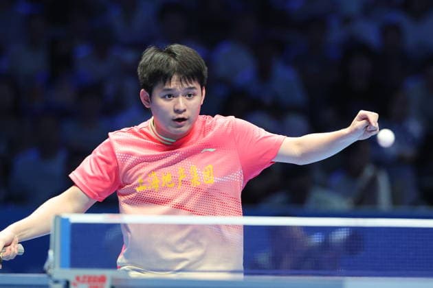 DALIAN, CHINA - JULY 24: A general view shows matches during the second day of the 2026 China Table tennis, Tischtennis Super League Regular Season on July 24, 2026 in Dalian, Liaoning Province of China.  Copyright: xVCGx 111656195225
