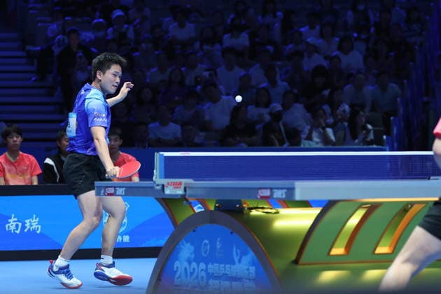DALIAN, CHINA - JULY 24: Players compete during day two of the first leg of the 2026 China Table tennis, Tischtennis Super League regular season on July 24, 2026 in Dalian, Liaoning Province of China.  Copyright: xVCGx 111656195217