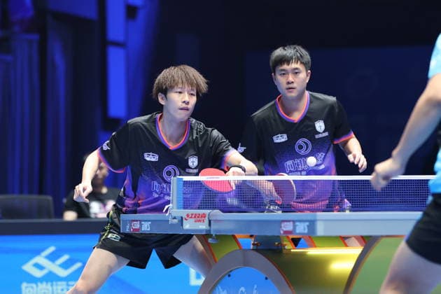 DALIAN, CHINA - JULY 24: Players compete during day two of the first leg of the 2026 China Table tennis, Tischtennis Super League regular season on July 24, 2026 in Dalian, Liaoning Province of China.  Copyright: xVCGx 111656195279