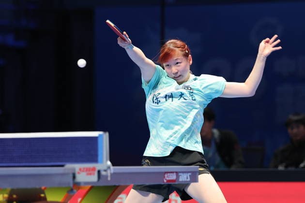 DALIAN, CHINA - JULY 24: Players compete during the second day of the regular season for the 2026 China Table tennis, Tischtennis Super League on July 24, 2026 in Dalian, Liaoning Province of China.  Copyright: xVCGx 111656195282