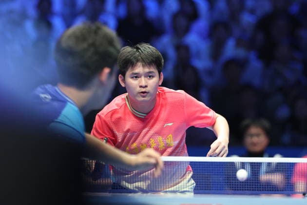 DALIAN, CHINA - JULY 24: A general view shows matches during day two of the first leg of the 2026 China Table tennis, Tischtennis Super League regular season on July 24, 2026 in Dalian, Liaoning Province of China.  Copyright: xVCGx 111656195276