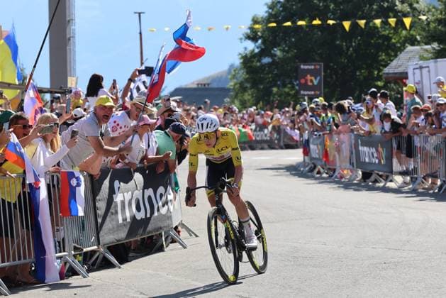 Tour de France 2026 - UCI Cycling Race Pierre Teyssot MAXPPP ; Tour de France 2026 - UCI Cycling Race. Alpe d Huez, France on July 24, 2026. 19th stage of 127,9 km of the 113th edition of the Tour de France cycling race, between Gap and Alpe d Huez in the French Alps. In action Tadej Pogacar (SLO) UAE TEAM EMIRATES XRG Pierre Teyssot Maxppp Alpe d Huez Isere France  Copyright: xMAXPPPxPierrexTeyssotx TEY68791 TEY68791