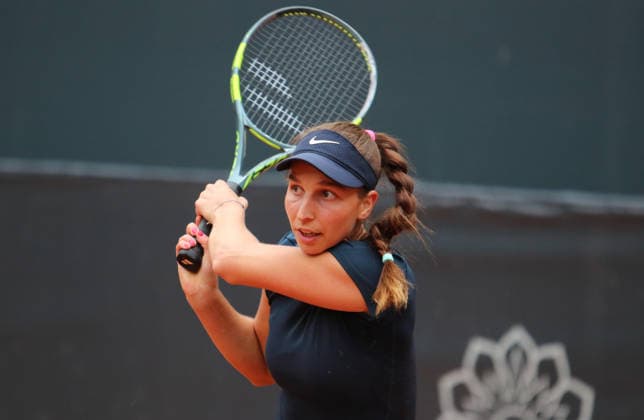 MSC Hamburg Ladies Open WTA, Tennis Damen 250) am Rothenbaum: Tamara Korpatsch (Deutschland) im Viertelfinale. *** MSC Hamburg Ladies Open WTA 250 at Rothenbaum: Tamara Korpatsch of Germany Advances to the Quarterfinals
