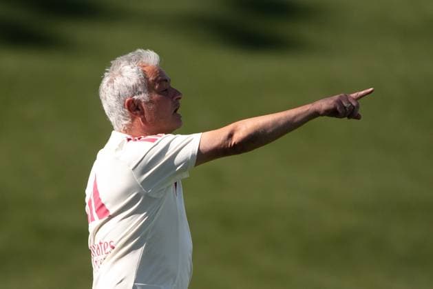 July 24, 2026, Madrid, Spain: Jose Mourinho, Real Madrid s coach, seen in action during the first training session open to the press for Real Madrid C.F., alongside A.D. AlcorcoÂ³n, at the Alfredo di Sto fano Stadium in Madrid. Madrid Spain - ZUMAs197 20260724_aaa_s197_047 Copyright: xDavidxCanalesx
