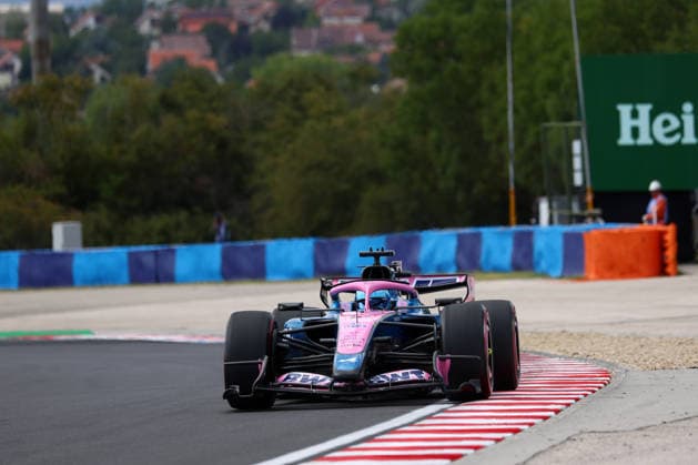 F1 Hungarian Gran Prix Pierre Gasly of BWT Alpine Formula 1 on track during practice ahead of the F1 Grand Prix of Hungary at Hungaroring on July 24, 2026 in Mogyorod, Hungary. Mogyorod Hungaroring Hungary Copyright: xMarcoxCanonierox