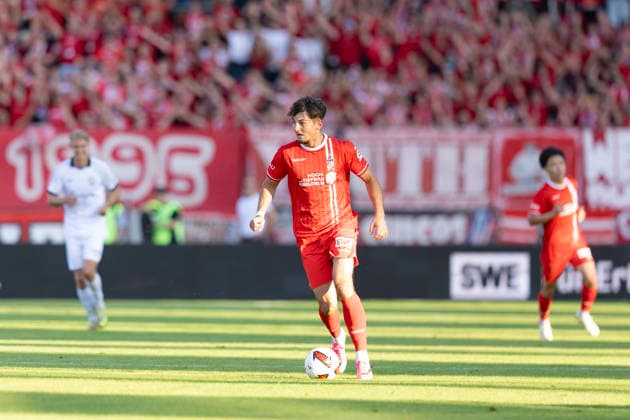 Regionalliga Nordost: FC Rot-Weiß Erfurt vs. BFC Dynamo; Erfurt; 24.07.2026 Dustin Forkel ( 17; FC Rot-Weiß Erfurt) Regionalliga Nordost: FC Rot-Weiß Erfurt vs. BFC Dynamo; Steigerwaldstadion Erfurt; 24.07.2026 *** Northeast Regional League: FC Rot Weiß Erfurt vs. BFC Dynamo Erfurt, July 24, 2026; Dustin Forkel, 17; FC Rot Weiß Erfurt; Northeast Regional League: FC Rot Weiß Erfurt vs. BFC Dynamo, Steigerwaldstadion, Erfurt, July 24, 2026 Copyright: xBEAUTIFULxSPORTS Duehringx