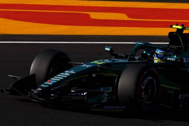 Ahead of the Formula 1 Hungarian Grand Prix MOGYOROD, HUNGARY - JULY 24: Fernando Alonso of Aston Martin takes part in the first practice session ahead of the 2026 Formula 1 Hungarian Grand Prix at the Hungaroring in Mogyorod, Hungary, on July 24, 2026. Arpad Kurucz Anadolu Mogyorod Hungary. Editorial use only. Please get in touch for any other usage.  Copyright: x2026xAnadoluxArpadxKuruczx