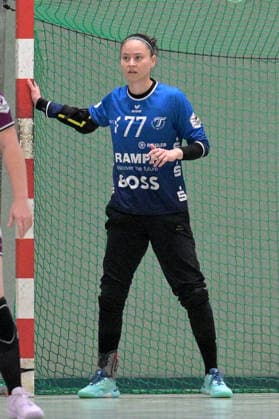 Sara Suba (TusSies Metzingen, 77) im Tor Freisteller TusSies Metzingen vs. HSG Solingen-Graefrath, Handball, Vorbereitung, Testspiel, Saison 2026 2027 24.07.2026 TusSies Metzingen vs. HSG Solingen-Graefrath, Handball, Vorbereitung, Testspiel, Saison 2026 2027 24.07.2026 Oeschhalle *** Sara Suba, TusSies Metzingen, 77 in goal; photo of TusSies Metzingen vs. HSG Solingen Graefrath, Handball, Preseason, Friendly Match, 2026–2027 Season, July 24, 2026, TusSies Metzingen vs. HSG Solingen Graefrath, Handball, preseason, exhibition game, 2026–2027 season, July 24, 2026, Oeschhalle Copyright: xEibner-Pressefotox EP_TBR