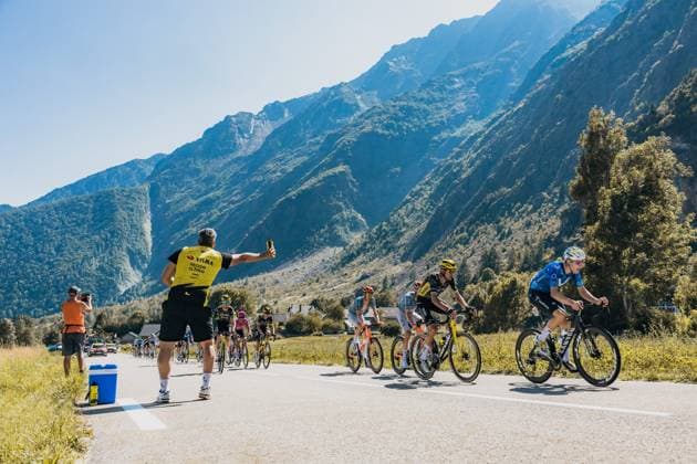 Tour de France 2026 PHOTOPQR LE DAUPHINE Jean-Baptiste BORNIER ; Huez ; 24 07 2026 ; Gap (Hautes-Alpes), le vendredi 24 juillet 2026. Etape 19 du Tour de France entre Gap (Hautes-Alpes) et l Alpe-d huez (Isère). Les coureurs dans le col d Ornon. Photo : Le DL Jean-Baptiste Bornier 113th edition of the Tour de France cycling race. *** Local Caption *** Huez Isère Rhône-Alpes FRANCE  Copyright: xPHOTOPQR LExDAUPHINE MAXPPPxJean-BaptistexBORNIERx 20260724JDL9133 20260724JDL9133