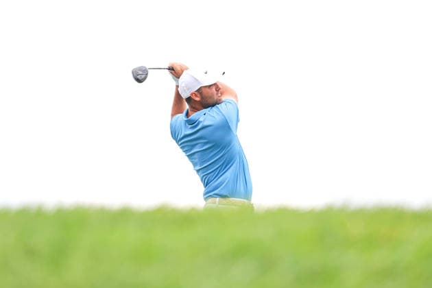 Scottie Scheffler of the United States hits his tee shot on the seventh tee during the second round of the 2026 3M Open at TPC Twin Cities on July 24, 2026 in Blaine, Minnesota. CSM Blaine USA - ZUMAc04_ 20260724_zma_c04_114 Copyright: xStevenxGarciax