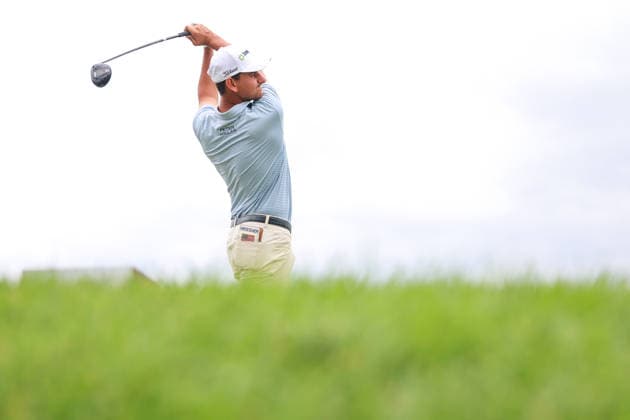 Mac Meissner of the United States hits his tee shot on the seventh tee during the second round of the 2026 3M Open at TPC Twin Cities on July 24, 2026 in Blaine, Minnesota. CSM Blaine USA - ZUMAc04_ 20260724_zma_c04_120 Copyright: xStevenxGarciax