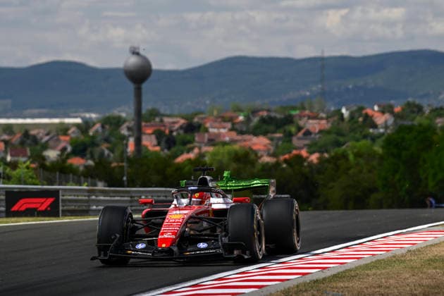 , 16 Charles Leclerc Of The Team Scuderia Ferrari Hp, Ferrari Sf-25In They Face The Practice Session,During Fia Formula One World Championship, WM, Weltmeisterschaft Gp Formula 1 Hungarian Grand Prix 2026 24 Jun, Budapest Hungary (Photo by Luca Barsali DeFodi Images) - *** , 16 Charles Leclerc of the Scuderia Ferrari team, driving the Ferrari SF 25In, during the practice session at the FIA Formula One World Championship, the 2026 Formula 1 Hungarian Grand Prix on June 24 in Budapest, Hungary. Photo by Luca Barsali, DeFodi Images