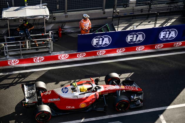 44 Lewis Hamilton Of The Team Scuderia Ferrari Hp, Ferrari Sf-25,In They Face The Practice Session,During Fia Formula One World Championship, WM, Weltmeisterschaft Gp Formula 1 Hungarian Grand Prix 2026 24 Jun, Budapest Hungary (Photo by Luca Barsali DeFodi Images) - *** 44 Lewis Hamilton of the Scuderia Ferrari HP team, driving the Ferrari SF 25, during the practice session at the FIA Formula One World Championship, the 2026 Hungarian Grand Prix, June 24, Budapest, Hungary. Photo by Luca Barsali, DeFodi Images