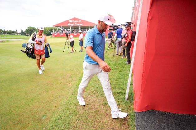 Scottie Scheffler of the United States walks off the 17th hole during the second round of the 2026 3M Open at TPC Twin Cities on July 24, 2026 in Blaine, Minnesota. CSM Blaine USA - ZUMAc04_ 20260724_zma_c04_147 Copyright: xStevenxGarciax