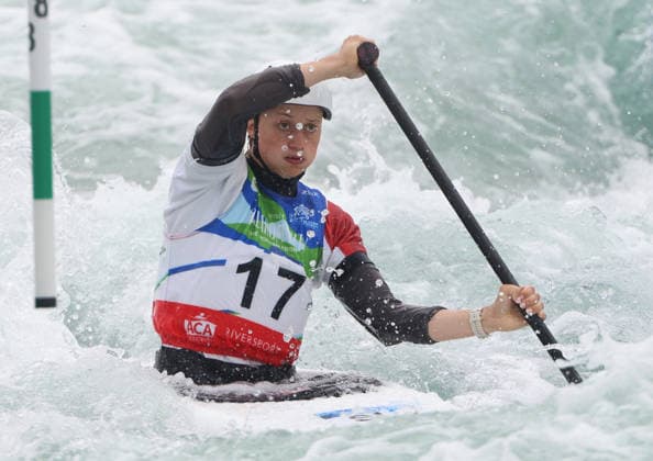 July 24, 2026, Oklahoma City, Oklahoma, USA: ALENA MARX of Switzerland during Women s Canoe semifinal on 2026 ICF Canoe Slalom World Championships, Oklahoma City, USA. Oklahoma City USA - ZUMAc278 20260724_zsp_c278_052 Copyright: xMarcinxCholewinskix