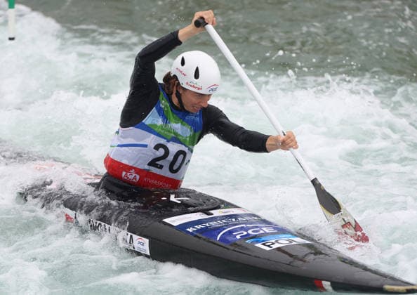 July 24, 2026, Oklahoma City, Oklahoma, USA: KLAUDIA ZWOLINSKA of Poland during Women s Canoe semifinal on 2026 ICF Canoe Slalom World Championships, Oklahoma City, USA. Oklahoma City USA - ZUMAc278 20260724_zsp_c278_071 Copyright: xMarcinxCholewinskix