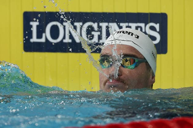 July 24, 2026, Glasgow, Scotland, Great Britain: RUARD VAN RENEN of South Africa reacts after competing in the Men s 50m Backstroke Semi Final of the Commonwealth Games Glasgow 2026 at the Tollcross International Swimming Centre in Glasgow, Scotland Glasgow Great Britain - ZUMAc179 20260724_zep_c179_461 Copyright: xMickaelxChavetx