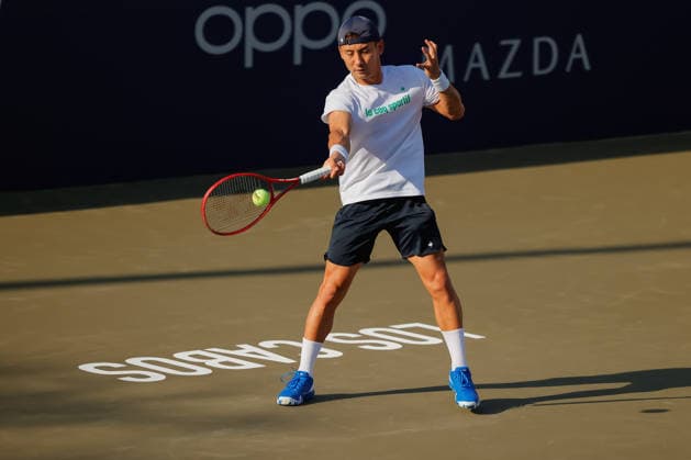 LOS CABOS TENNIS OPEN 2026 LOS CABOS TENNIS OPEN 2026 24072026 LOS CABOS, MEXICO. Action photo of Sho Shimabukuro of Japan, during a training session at the Cabo Sports Complex, prior to the start of the Los Cabos Tennis Open 2026 in Baja California, Mexico. Foto accion de Sho Shimabukuro de Japan, durante una sesion de entrenamiento en el Cabo Sports Complex, previa al arranque del Los Cabos Tennis Open 2026 en Baja California, Mexico. PHOTO BY IMAGENSHOP AGENCIA FOTOGRAFICA LOS CABOS BAJA CALOFORNIA MEXICO *** LOS CABOS TENNIS OPEN 2026 LOS CABOS TENNIS OPEN 2026 07 24 2026 LOS CABOS, MEXICO Action photo of Sho Shimabukuro of Japan during a training session at the Cabo Sports Complex prior to the start of the 2026 Los Cabos Tennis Open in Baja California, Mexico Action photo of Sho Shimabukuro of Japan, during a training session at the Cabo Sports Complex, prior to the start of the 2026 Los Cabos Tennis Open in Baja California, Mexico PHOTO BY IMAGENSHOP PHOTO AGENCY LOS CABOS BAJA CALIFORNIA MEXICO Copyright: xIMAGENSHOPxAGENCIAxFOTOGRAFICAx