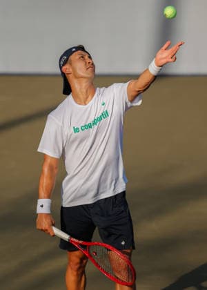 LOS CABOS TENNIS OPEN 2026 LOS CABOS TENNIS OPEN 2026 24072026 LOS CABOS, MEXICO. Action photo of Sho Shimabukuro of Japan, during a training session at the Cabo Sports Complex, prior to the start of the Los Cabos Tennis Open 2026 in Baja California, Mexico. Foto accion de Sho Shimabukuro de Japan, durante una sesion de entrenamiento en el Cabo Sports Complex, previa al arranque del Los Cabos Tennis Open 2026 en Baja California, Mexico. PHOTO BY IMAGENSHOP AGENCIA FOTOGRAFICA LOS CABOS BAJA CALOFORNIA MEXICO *** LOS CABOS TENNIS OPEN 2026 LOS CABOS TENNIS OPEN 2026 07 24 2026 LOS CABOS, MEXICO Action photo of Sho Shimabukuro of Japan during a training session at the Cabo Sports Complex prior to the start of the 2026 Los Cabos Tennis Open in Baja California, Mexico Action photo of Sho Shimabukuro of Japan, during a training session at the Cabo Sports Complex, prior to the start of the 2026 Los Cabos Tennis Open in Baja California, Mexico PHOTO BY IMAGENSHOP PHOTO AGENCY LOS CABOS BAJA CALIFORNIA MEXICO Copyright: xIMAGENSHOPxAGENCIAxFOTOGRAFICAx