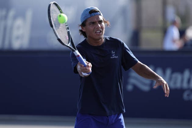 LOS CABOS TENNIS OPEN 2026 LOS CABOS TENNIS OPEN 2026 24072026 LOS CABOS, MEXICO. Action photo of Alejandro Hernandez of Mexico, during a training session at the Cabo Sports Complex, prior to the start of the Los Cabos Tennis Open 2026 in Baja California, Mexico. Foto accion de Alejandro Hernandez de Mexico, durante una sesion de entrenamiento en el Cabo Sports Complex, previa al arranque del Los Cabos Tennis Open 2026 en Baja California, Mexico. PHOTO BY IMAGENSHOP AGENCIA FOTOGRAFICA LOS CABOS BAJA CALOFORNIA MEXICO *** LOS CABOS TENNIS OPEN 2026 LOS CABOS TENNIS OPEN 2026 24072026 LOS CABOS, MEXICO Action photo of Alejandro Hernandez of Mexico during a training session at the Cabo Sports Complex prior to the start of the 2026 Los Cabos Tennis Open in Baja California, Mexico Action photo of Alejandro Hernandez of Mexico, during a training session at the Cabo Sports Complex, prior to the start of the 2026 Los Cabos Tennis Open in Baja California, Mexico PHOTO BY IMAGENSHOP PHOTO AGENCY LOS CABOS BAJA CALIFORNIA MEXICO Copyright: xIMAGENSHOPxAGENCIAxFOTOGRAFICAx