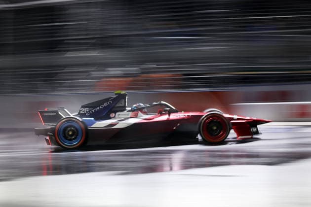 Jean-Eric Vergne (FRA) Citreon, FIA Formel E Weltmeisterschaft, Saison 12, Tokio E- Prix, 24.07.2026, 1. freies Training *** Jean Eric Vergne (FRA) Citroën, FIA Formula E World Championship, Season 12, Tokyo E-Prix, July 24, 2026, Free Practice 1