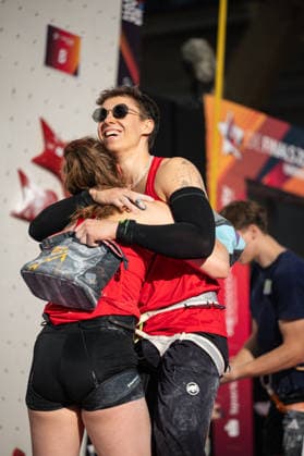 24.07.2026: Klettern - Speedklettern: Die Finals 2026 - Deutsche Meisterschaft Speed - Gemischte Staffel Franziska Ritter (Nordrhein-Westfalen), Sebastian Lucke (Nordrhein-Westfalen) Hannover Opernplatz Niedersachsen Deutschland *** July 24, 2026 Climbing Speed Climbing The Finals 2026 German Speed Climbing Championship Mixed Relay Franziska Ritter North Rhine-Westphalia, Sebastian Lucke North Rhine-Westphalia Hannover Opernplatz Lower Saxony Germany