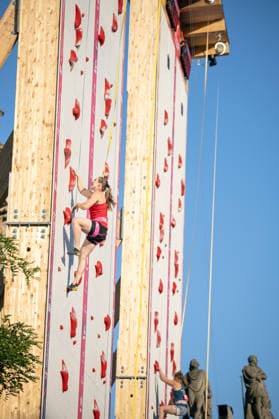 24.07.2026: Klettern - Speedklettern: Die Finals 2026 - Deutsche Meisterschaft Speed - Gemischte Staffel Sofiia Tulchynska (Nordrhein-Westfalen) Hannover Opernplatz Niedersachsen Deutschland *** July 24, 2026 Climbing Speed Climbing The Finals 2026 German Speed Climbing Championship Mixed Relay Sofiia Tulchynska North Rhine-Westphalia Hanover Opernplatz Lower Saxony Germany