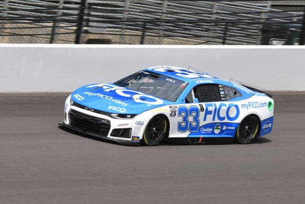 INDIANAPOLIS, IN - JULY 24: Austin Hill (33) Richard Childress Racing (RCR) Chevrolet ZL1 makes a lap in NASCAR, Motorsport, USA Cup Series Brickyard 400 practice on Friday, July 24, 2026, at the Indianapolis Motor Speedway in Speedway, Indiana. (Photo by David Allio Icon Sportswire) AUTO: JUL 24 NASCAR Cup Series Brickyard 400 EDITORIAL USE ONLY Icon95126072430