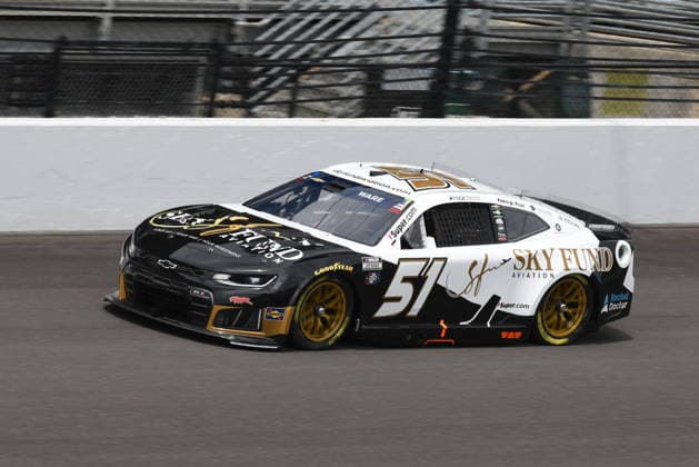 INDIANAPOLIS, IN - JULY 24: Cody Ware (51) Rick Ware Racing (RWR) Chevrolet ZL1 makes a lap in NASCAR, Motorsport, USA Cup Series Brickyard 400 practice on Friday, July 24, 2026, at the Indianapolis Motor Speedway in Speedway, Indiana. (Photo by David Allio Icon Sportswire) AUTO: JUL 24 NASCAR Cup Series Brickyard 400 EDITORIAL USE ONLY Icon95126072439