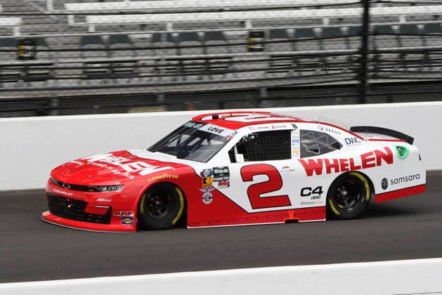 INDIANAPOLIS, IN - JULY 24: Jesse Love (2) Richard Childress Racing (RCR) Chevrolet SS makes a lap in NASCAR, Motorsport, USA O™Reilly Auto Parts Series Pennzoil 250 practice on Friday, July 24, 2026, at the Indianapolis Motor Speedway in Speedway, Indiana. (Photo by David Allio Icon Sportswire) AUTO: JUL 24 NASCAR O™Reilly Auto Parts Series Pennzoil 250 EDITORIAL USE ONLY Icon95126072406