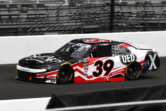 INDIANAPOLIS, IN - JULY 24: Ryan Sieg (39) RSS Racing Chevrolet SS makes a lap in NASCAR, Motorsport, USA O™Reilly Auto Parts Series Pennzoil 250 practice on Friday, July 24, 2026, at the Indianapolis Motor Speedway in Speedway, Indiana. (Photo by David Allio Icon Sportswire) AUTO: JUL 24 NASCAR O™Reilly Auto Parts Series Pennzoil 250 EDITORIAL USE ONLY Icon95126072419