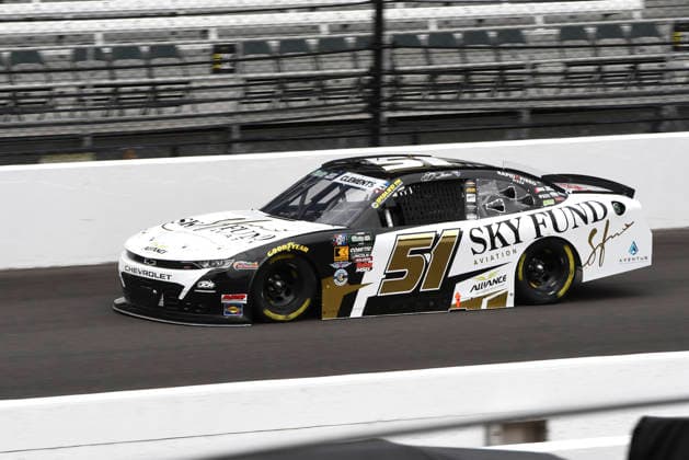 INDIANAPOLIS, IN - JULY 24: Jeremy Clements (51) Clements (JCR) Chevrolet SS makes a lap in NASCAR, Motorsport, USA O™Reilly Auto Parts Series Pennzoil 250 practice on Friday, July 24, 2026, at the Indianapolis Motor Speedway in Speedway, Indiana. (Photo by David Allio Icon Sportswire) AUTO: JUL 24 NASCAR O™Reilly Auto Parts Series Pennzoil 250 EDITORIAL USE ONLY Icon95126072423