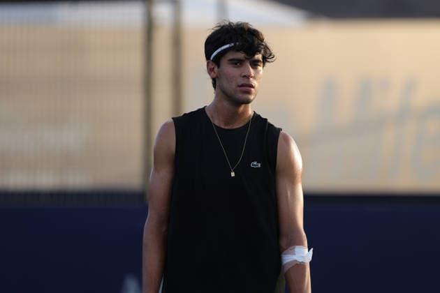 LOS CABOS TENNIS OPEN 2026 LOS CABOS TENNIS OPEN 2026 24072026 LOS CABOS, MEXICO. Action photo of Rodrigo Pacheco of Mexico, during a training session at the Cabo Sports Complex, prior to the start of the Los Cabos Tennis Open 2026 in Baja California, Mexico. Foto accion de Rodrigo Pacheco de Mexico, durante una sesion de entrenamiento en el Cabo Sports Complex, previa al arranque del Los Cabos Tennis Open 2026 en Baja California, Mexico. PHOTO BY IMAGENSHOP AGENCIA FOTOGRAFICA LOS CABOS BAJA CALOFORNIA MEXICO *** LOS CABOS TENNIS OPEN 2026 LOS CABOS TENNIS OPEN 2026 24072026 LOS CABOS, MEXICO Action photo of Rodrigo Pacheco of Mexico during a training session at the Cabo Sports Complex prior to the start of the 2026 Los Cabos Tennis Open in Baja California, Mexico Action photo of Rodrigo Pacheco of Mexico, during a training session at the Cabo Sports Complex, ahead of the start of the 2026 Los Cabos Tennis Open in Baja California, Mexico PHOTO BY IMAGENSHOP PHOTO AGENCY LOS CABOS BAJA CALIFORNIA MEXICO Copyright: xIMAGENSHOPxAGENCIAxFOTOGRAFICAx