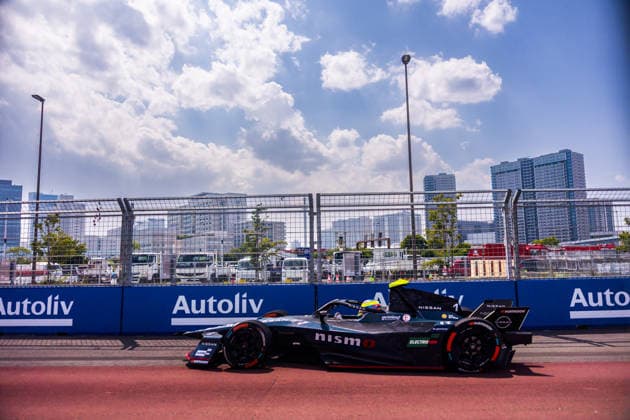 2026 FORMULA E TOKYO ePRIX 01 ROWLAND Oliver (gbr), Nissan Formula E Team, Nissan e-4ORCE 05, action during the Tokyo ePrix, 14th and 15th round of the 2025-26 ABB FIA Formula E World Championship, WM, Weltmeisterschaft on the Tokyo Street Circuit from July 24 to 26, 2026 in Tokyo, Japan - TokyoJapan  Copyright: xBastienxRouxx