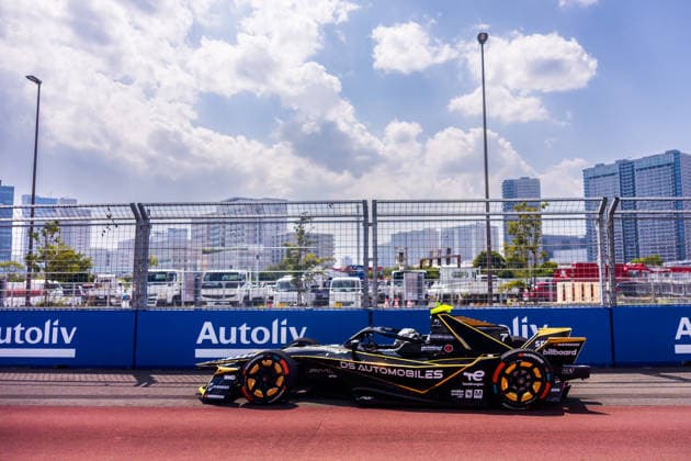 2026 FORMULA E TOKYO ePRIX 07 GUNTHER Maximilian (ger), DS Penske, DS E-Tense FE25, action during the Tokyo ePrix, 14th and 15th round of the 2025-26 ABB FIA Formula E World Championship, WM, Weltmeisterschaft on the Tokyo Street Circuit from July 24 to 26, 2026 in Tokyo, Japan - TokyoJapan  Copyright: xBastienxRouxx