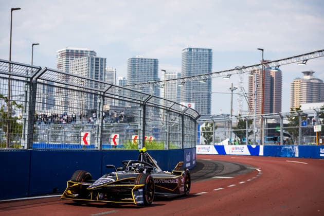 2026 FORMULA E TOKYO ePRIX 07 GUNTHER Maximilian (ger), DS Penske, DS E-Tense FE25, action during the Tokyo ePrix, 14th and 15th round of the 2025-26 ABB FIA Formula E World Championship, WM, Weltmeisterschaft on the Tokyo Street Circuit from July 24 to 26, 2026 in Tokyo, Japan - TokyoJapan  Copyright: xBastienxRouxx